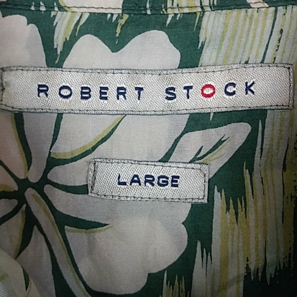 Robert Stock | Shirts | Vintage Robert Stock Hawaiian Silk Shirt | Poshmark